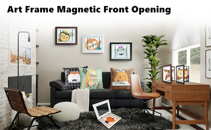 The Magnetic Magic Kids Art Display